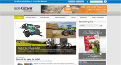 Desktop Screenshot of mon-cultivar-elevage.com